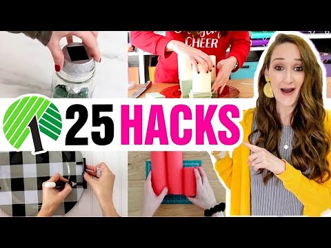 25 *BEST* Dollar Store HACKS 2025! High-End $1 Dollar Tree DIYs & ideas to try this year!