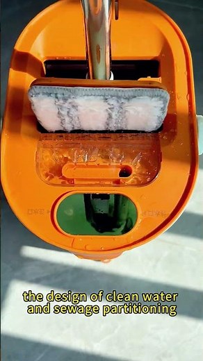 Replace your mop that gets dirtier with every wash; try a mop that separates clean and dirty water.