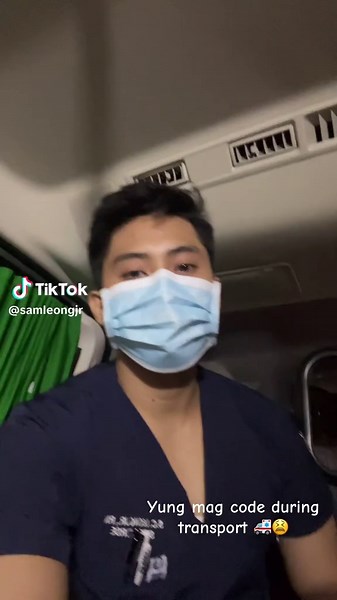 An-saya-ti malala kapag nag code during transport 😫 #nurse #ernurse #intalgarments #intalscrubsuit #fypage #foryou