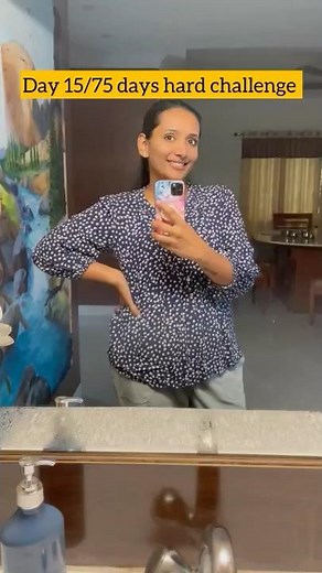 Day 15 | 75 Days Hard Challenge | Zumba Workout #75hardchallenge #fitmom