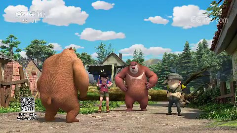 [动画大放映]《熊出没之探险日记》 第25集 初到无人村