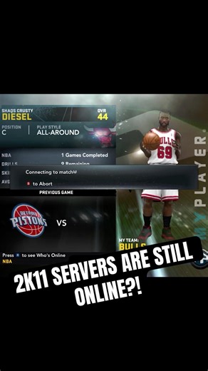 NBA 2K11 Servers STILL Work #nba2k26 #mycareer #basketball #2k26 #nba2k #2kcommunity #2k