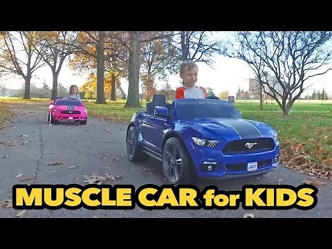 Muscle Car for Kids: Power Wheels Smart Drive Mustang