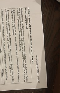 Design a lesson you will present using the shared reading strat... | Filo