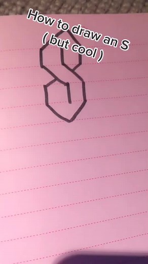 How to Draw a Cool S in 6 Simple Steps