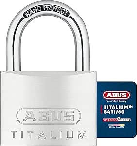 ABUS ABUKA56357 60mm Titalium Padlock Keyed KA6607