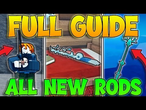 How To Get ALL NEW Rods In Fisch New Update! Fisch New Update! (Roblox Fisch)