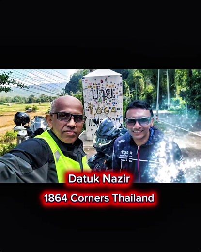 #THROWBACK Datuk Nazir layan konar dgn Dato Najeli dgn Wendy Overlander Team 1864 Corners Mae Hong Son, Thailand. . Local & International Tour Guide Wendy Overlander https://wa.me/60164201925 . Tour Ride Package Mae Hong Son 14 days RM2500 including Hotel 4 Star Tour Food excluding Petrol . Riders involved :- Datuk Nazir - BMW R1250RT Dato Najeli - BMW K1600B Wendy Overlander - BMW R1250GS UnkelBMW - BMW R1250RT Wong - BMW R1200GSA Paisan - BMW R1200RT Mail - BMW K1600GTL Safar - BMW R1200RT Kam