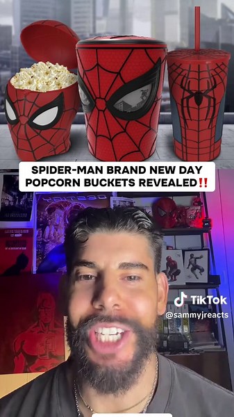 Spider-Man Brand New Day Popcorn Bucket Revealed