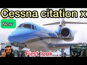 Cessna Citation X C750 FIRST LOOK! | FlightFX Brings Luxury to MSFS 2024