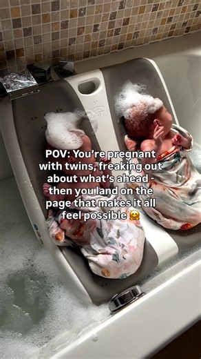 333K views · 972 reactions | ✨ Pregnant with twins? Overwhelmed?...