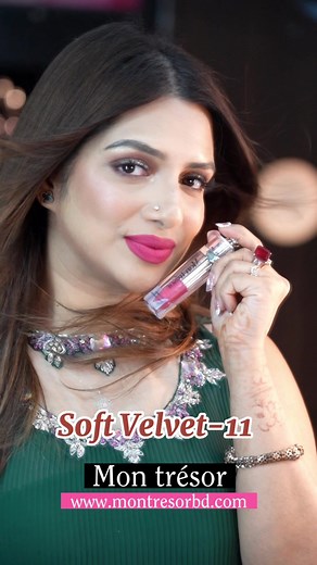 766 reactions · 39 shares | Pick the best pink shades for this Summer with a soft crack free formula. On Screen:Bushra Kabir | Mon tresor | Facebook