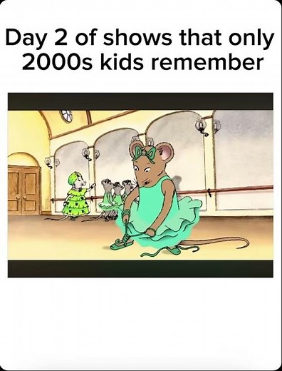 Angelina Ballerina 🩰 A forgotten 2000s kids cartoon moment