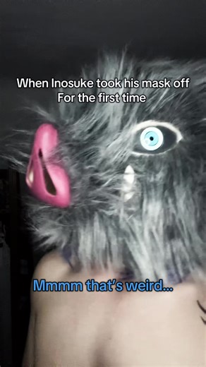 boar man #kny #demonslayer #inosuke #cosplay