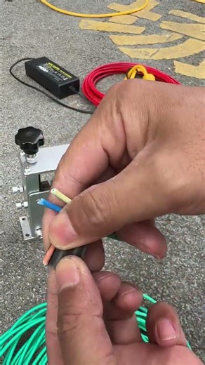 Wire Stripper Machine And Easy Wire Peeling Method #ideas #wirestripper #shorts #peeling