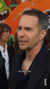 Sam Rockwell shares his reaction to receiving an Emmy nomination alongside Walton Goggins and how he and his partner, Leslie Bibb, ended up playing roles in #TheWhiteLotus. | E! News