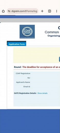 COAP 2025 | IIT M.TECH Admission | Seat Allotment | Through GATE 2025 | IITKgp | IITH | AI | PEPS |