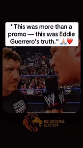 “This was more than a promo — this was Eddie Guerrero’s truth.” 🙏🏼❤️ #EddieGuerrero #AddictionRecovery #WrestlingSavedMe #LatinoHeat #NeverGiveUp #FromPainToPower #FaithAndFight #wwe #wrestling #brocklesnar #promo | MB Sal