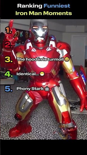 Ranking Funniest Iron Man Moments