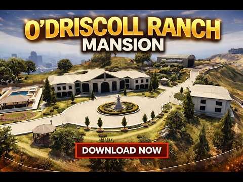 O’Driscoll Ranch Mansion MLO | FiveM Ready | QBCore & QBox Compatible