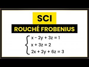 Domina ROUCHÉ FROBENIUS in 10 minutes