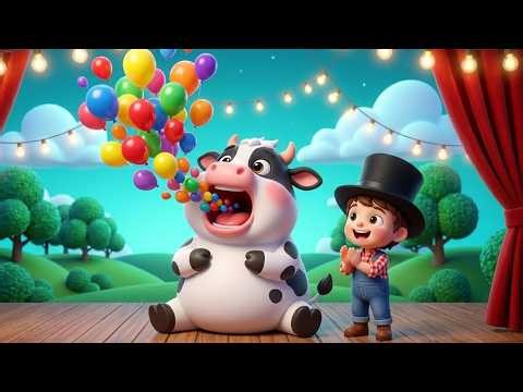 Old MacDonald Had A Farm 🎩✨ Baby MacDonald MAGIC SHOW Fails! Funny 3D Animation