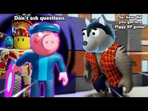 ROBLOX PIGGY RP GEORGIE TELEPORTER AND WILLIAM WEREWOLF!!