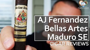 Cigar Review: AJ Fernandez Bellas Artes Maduro Lancero Special Edition - CigarScore.com