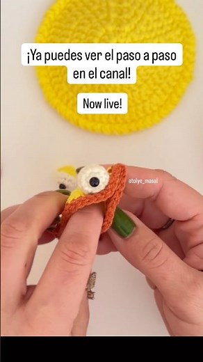 Duck Coaster Tutorial is Live! 🦆Easy Crochet Pattern (Multilingual Subtitles)