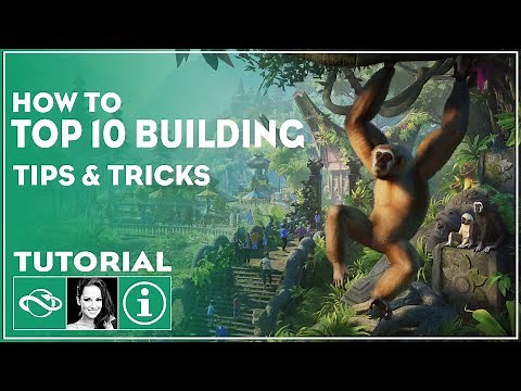▶ TOP 10 Building Tips & Tricks Everyone Should Know: Part 2 in Planet Zoo Tutorial