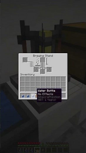 Jak zrobic miotaną potkę w Minecraft #minecraft #mctutorial #gaming