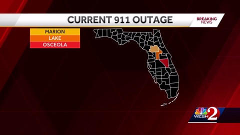 911 calls down in parts of Central Florida; text 911 in an emergency, officials say