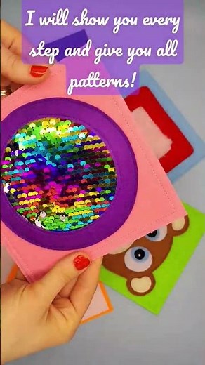 DIY Felt Quiet Book Full Tutorial for Beginners - Patterns! #quietbook #craft #diy #felt #sewing