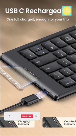 Best Foldable Keyboard #chakreviews #techreview #ad