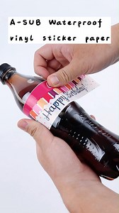 1.4K views · 33 reactions | A-SUB high-quality stickers are designed to stick to your cups and bottles, ensuring your guests always know which drink is theirs. Plus, they're waterproof, so you don't have to worry about them coming off in the wash. Shop now and make your next party a hit! Shop Link:https://bit.ly/3JNZd0Z #StickerPaper #stickershop #stickerart #partytime #partyideas #partydress #partydrink #partydecor | A-SUB | Facebook