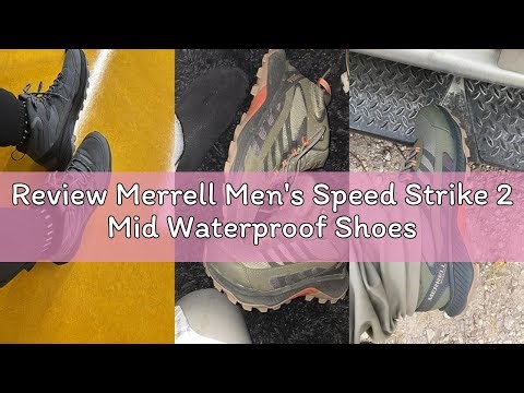 Review Merrell Men's Speed Strike 2 Mid Waterproof Shoes