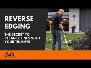 If You Have to Use A Trimmer to Edge...