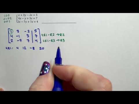 Matrix - Solving with Gauss-Jordan Elimination