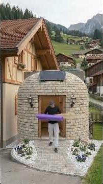 I Turned an Empty Wooden Dome into a $100,000 Luxury Tiny Home! 🪵✨ #timelapse