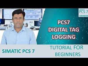 14- SIMATIC PCS 7 v9.1: How to Configure Digital Tag Logging | Archiving & Historization | Tutorial