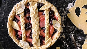 16K views · 352 reactions | Apple Cherry Pie Recipe | Courtney Budzyn | Facebook