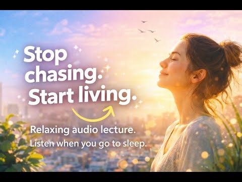 Stop Chasing - Life Is Already Happening | A Peaceful Audio Lecture - OSHO