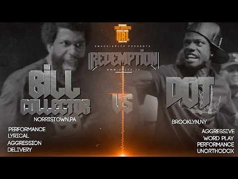 DOT VS BILL COLLECTOR SMACK/ URL RAP BATTLE | URLTV