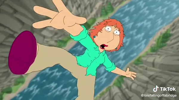Lois Griffin Falls Off Bridge to Avril Lavigne's Girlfriend