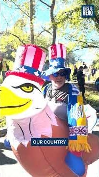 Hundreds march in Reno's No Kings protest as early voting begins #thisisreno #news