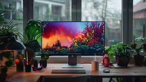 Computer, Coffee, Work. Free Stock Video