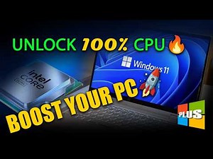 How to Unlock Full Power in Windows 11 🚀 Enable Max Performance