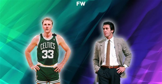 Larry Bird Savagely Trash-Talked To Pat Riley For Putting A White Player On Him: "I'm The Coldest White Boy In The League." - Fadeaway World