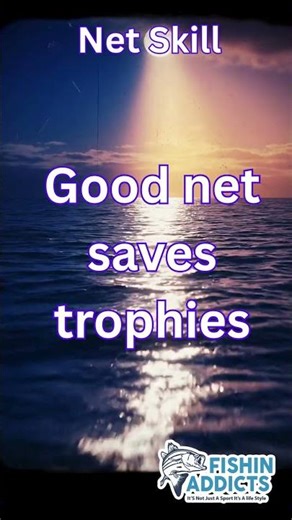 This net skill separates winners from losers #fishing #technique #fishingaddict