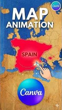 Create Animated Maps in Canva for Free